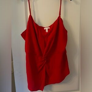 Leith Red Formal/ Going out tank top